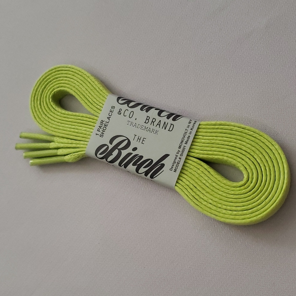 Shoelaces Green